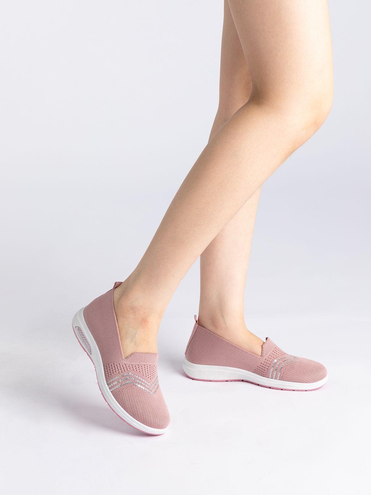 Zapatilla  Mujer Edna Rosado Weide-1