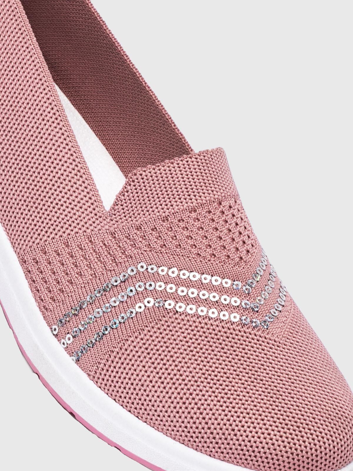 Zapatilla  Mujer Edna Rosado Weide-5