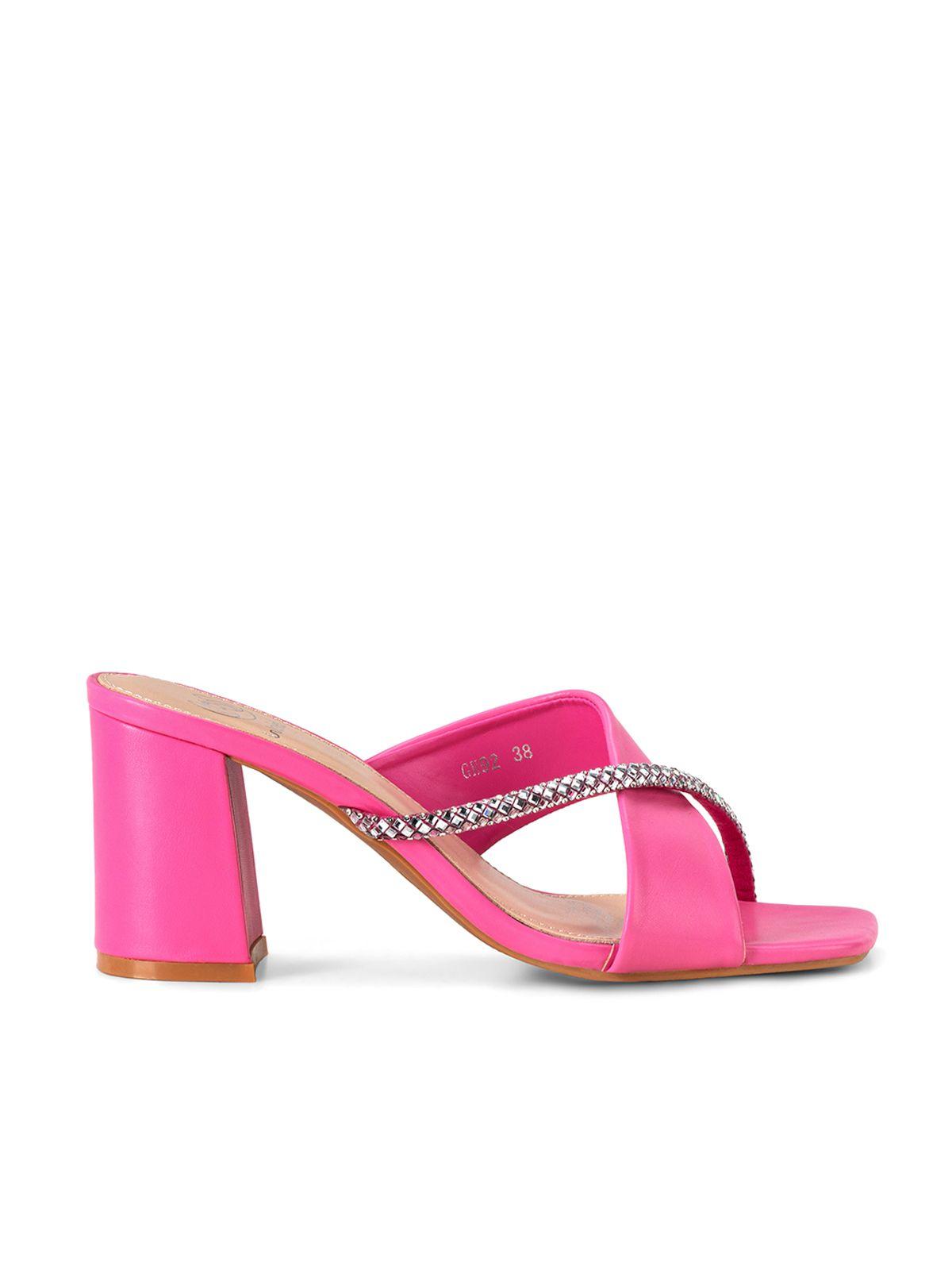 Sandalia Taco  Durazno Fiesta GH92 Weide-1