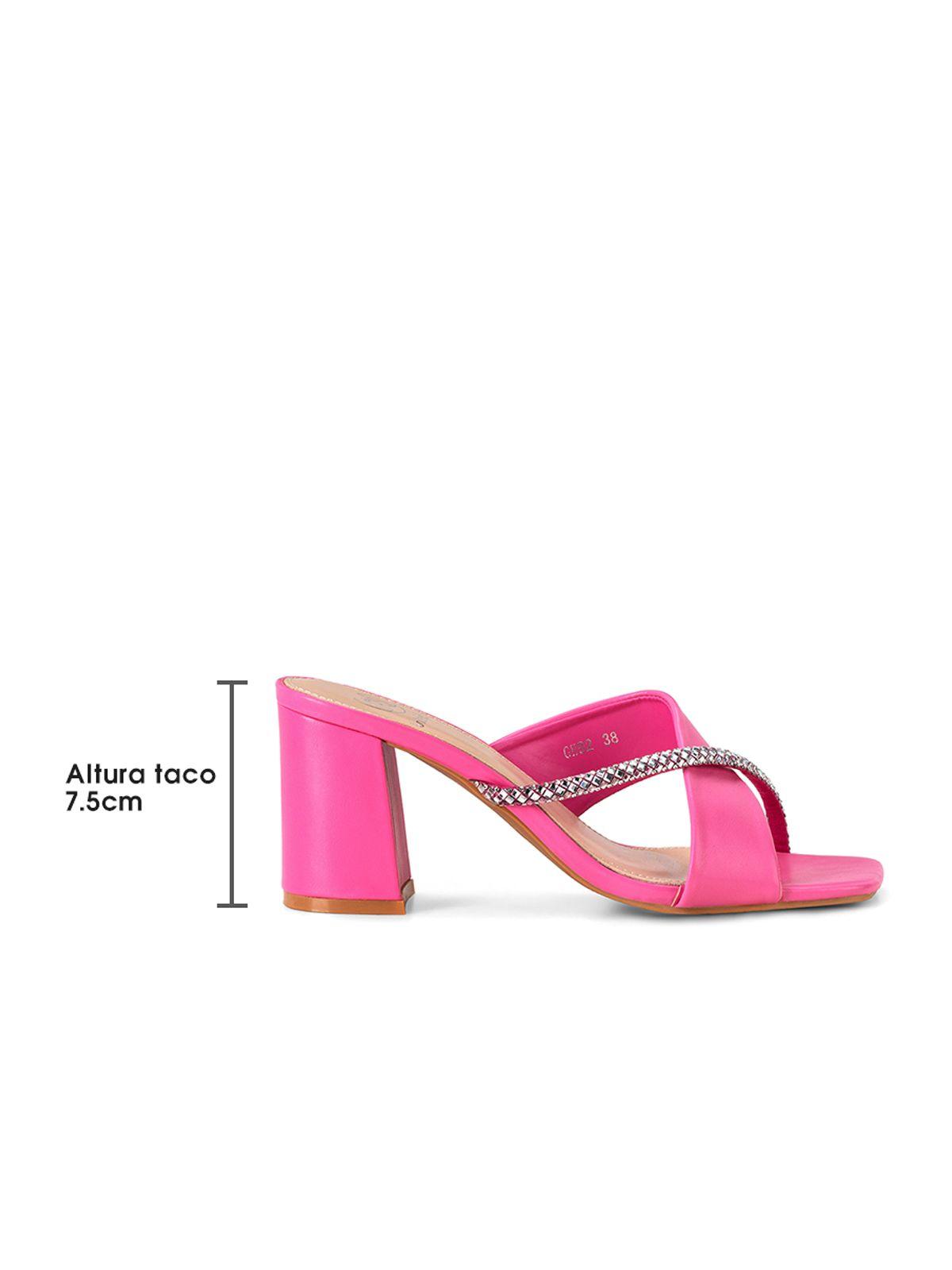 Sandalia Taco  Durazno Fiesta GH92 Weide-4