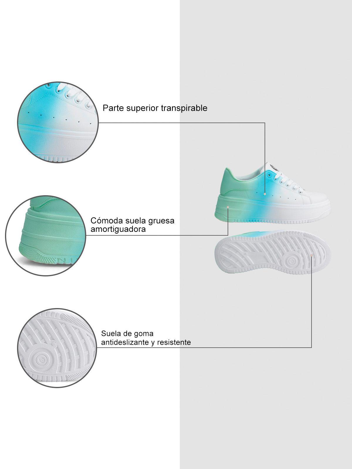 Zapatilla Bruna Celeste Weide-4