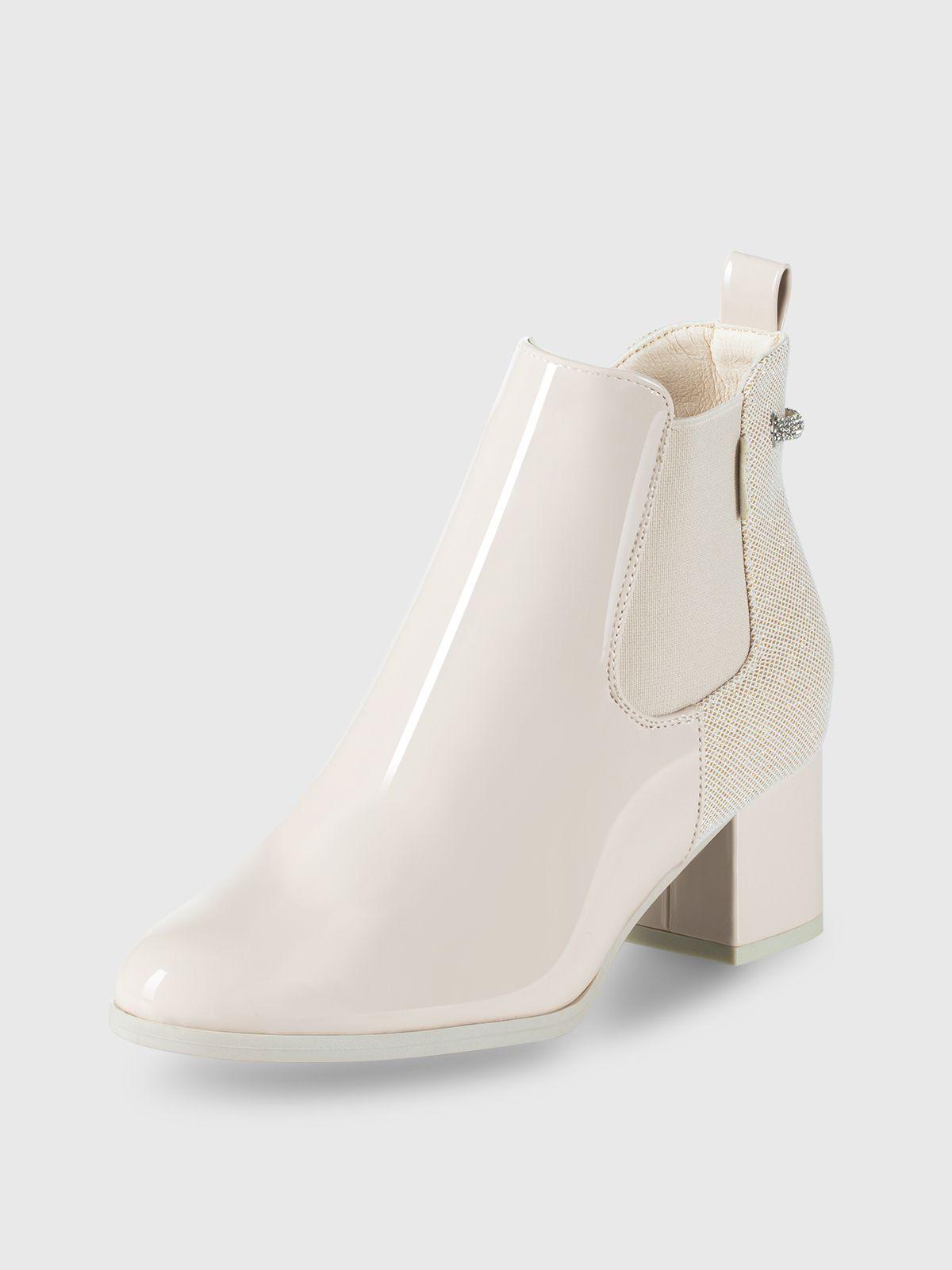 Botin Mujer Lía Beige Weide-0