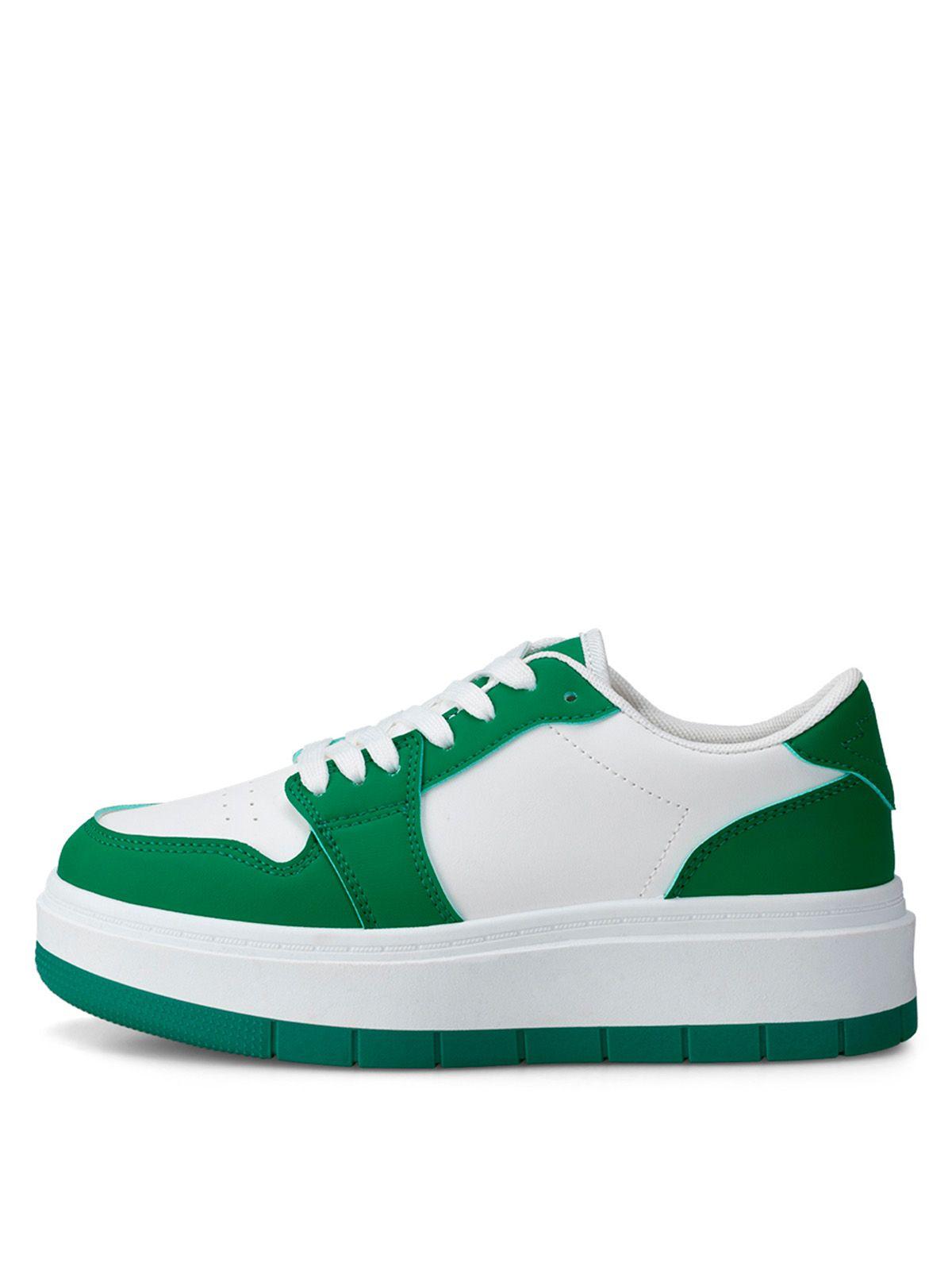 Zapatilla Liliana Verde Weide-1