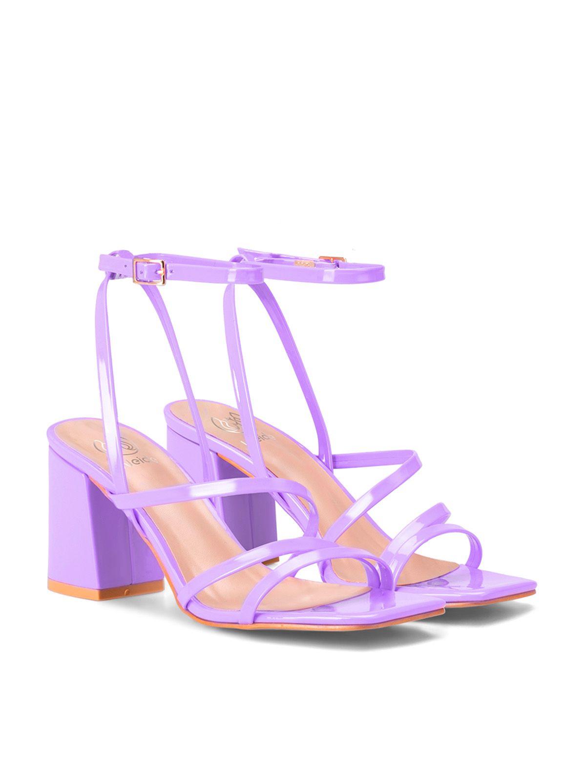 Sandalia Taco Morado Fiesta QIU299 Weide-2