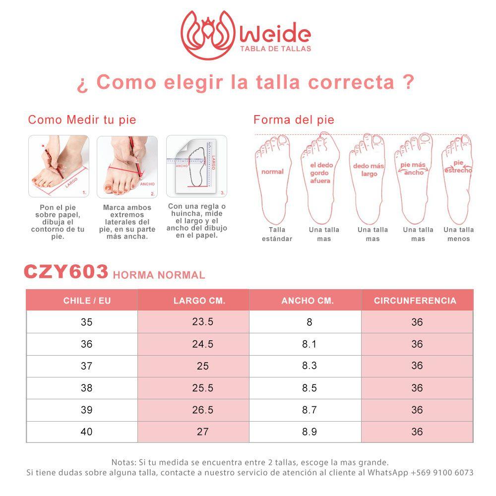 Botas Largas Mujer De Moda Eco Cuero Vintage Weide CZY603-3