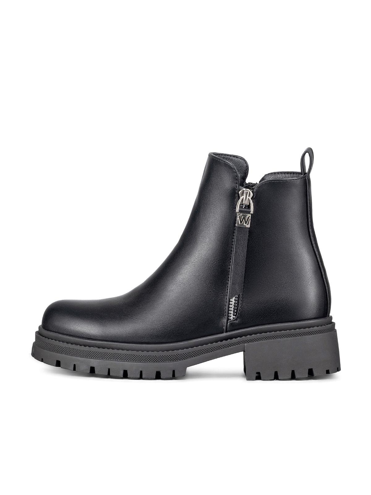 Botin Casual Mujer Eco Cuero Plataforma Vintage Weide ZS67-3