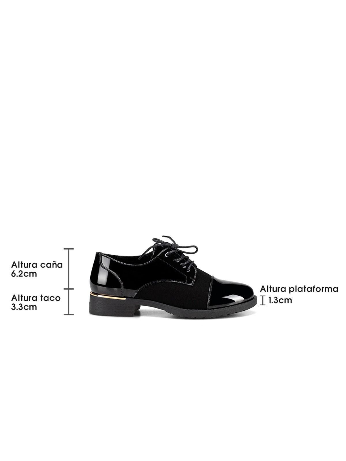 Zapato Taco Negro Casual DH50 Weide-5
