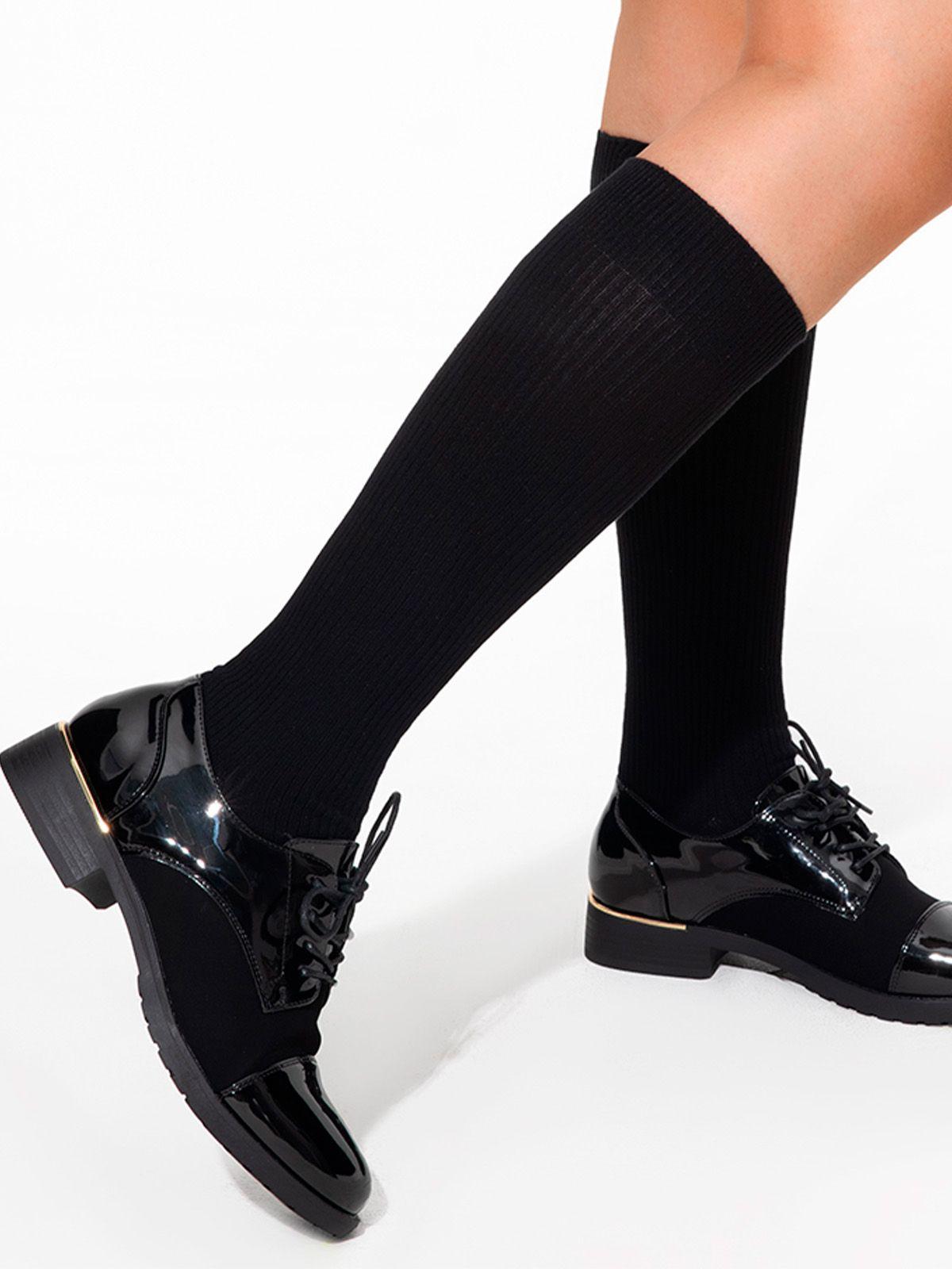 Zapato Taco Negro Casual DH50 Weide-7