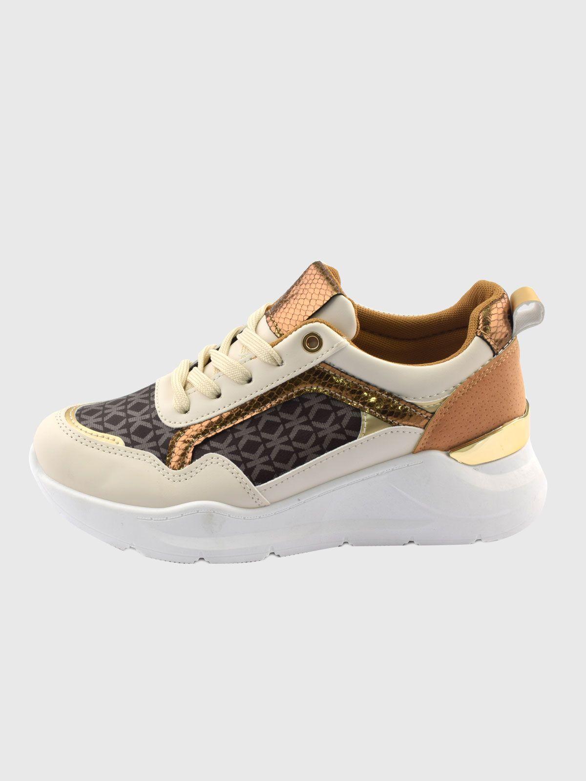 Zapatilla Amarilis Marron Weide-1