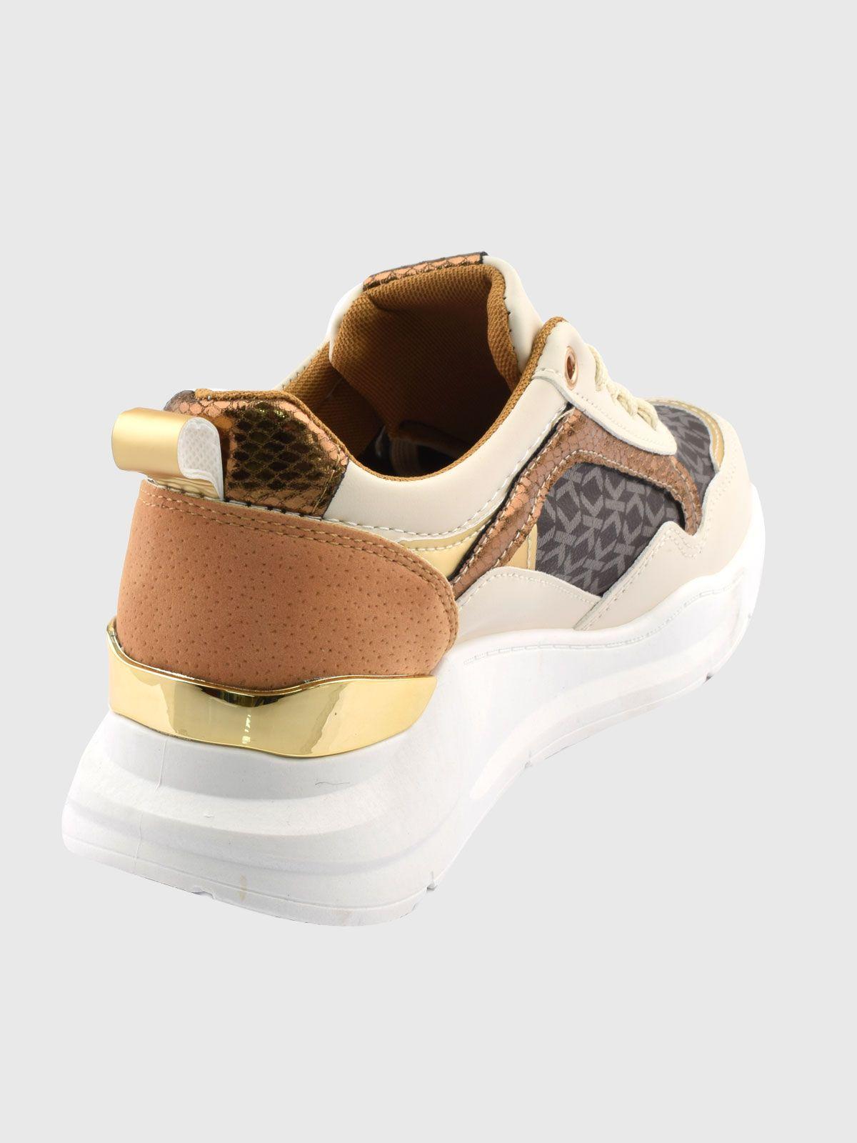 Zapatilla Amarilis Marron Weide-2