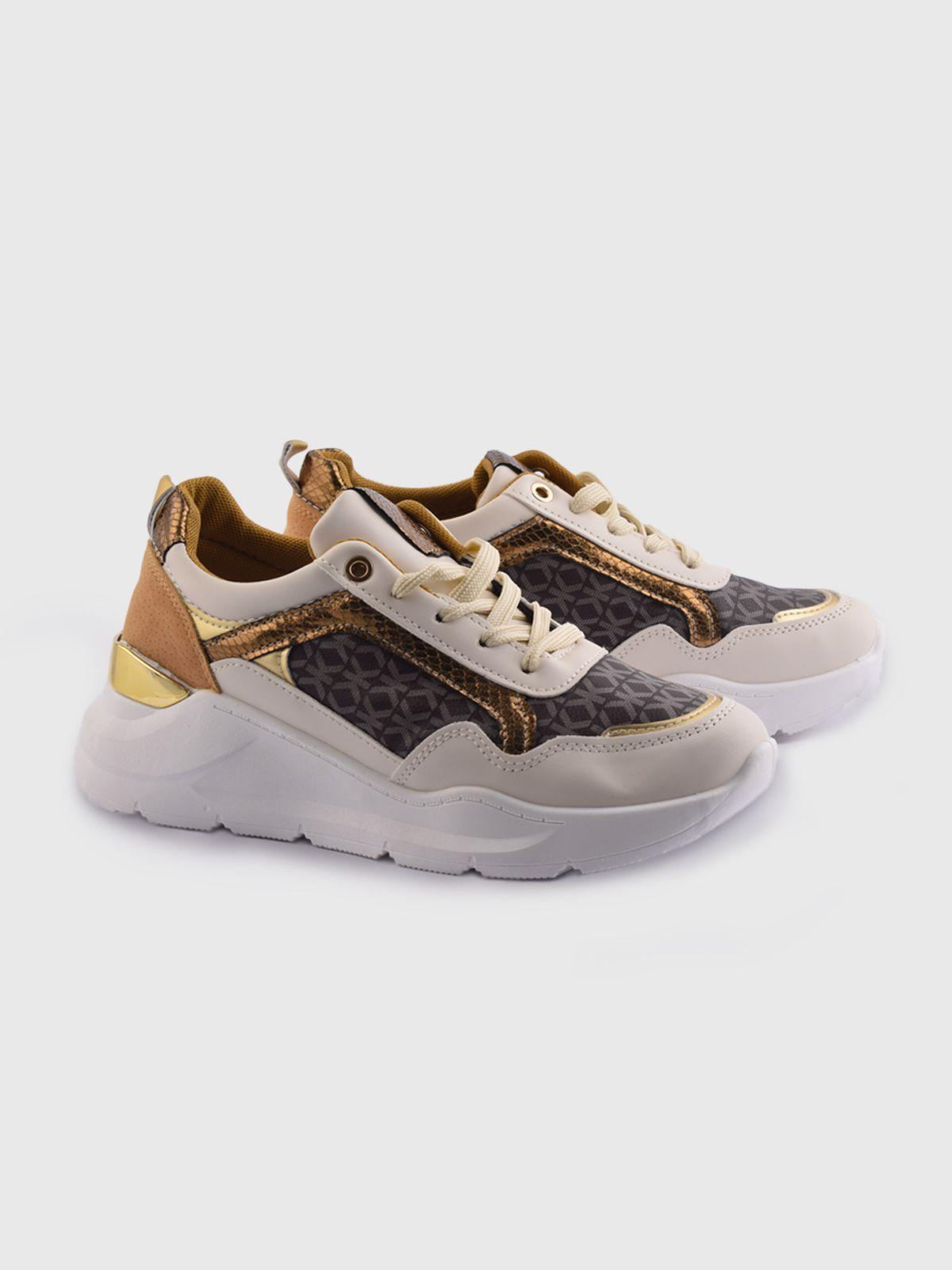 Zapatilla Amarilis Marron Weide-3