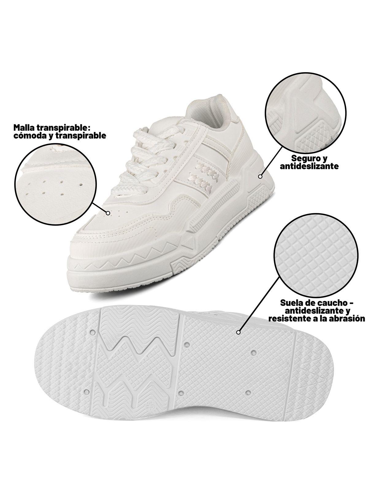 Zapatilla Deportiva Casual De Colores Mujer Weide LT135-7