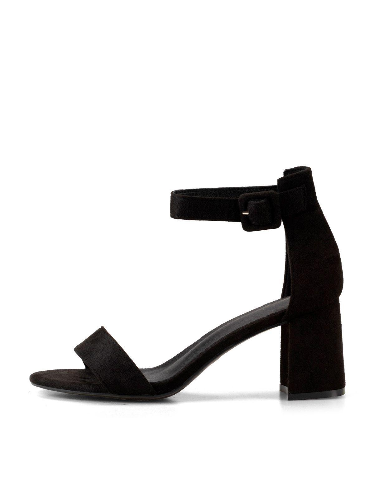 Sandalia Taco Negro Fiesta GHE19 Weide-1