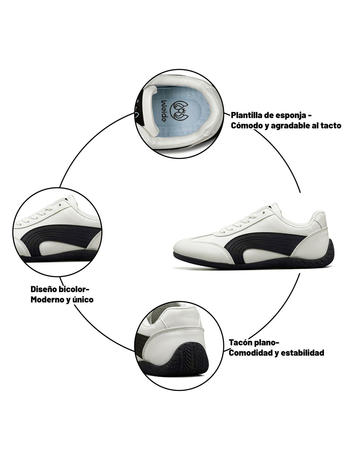 Zapatilla Urbana Deportiva Vintage Mujer Weide XJH60-6