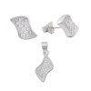 Conjunto micro circón Plata 925-1