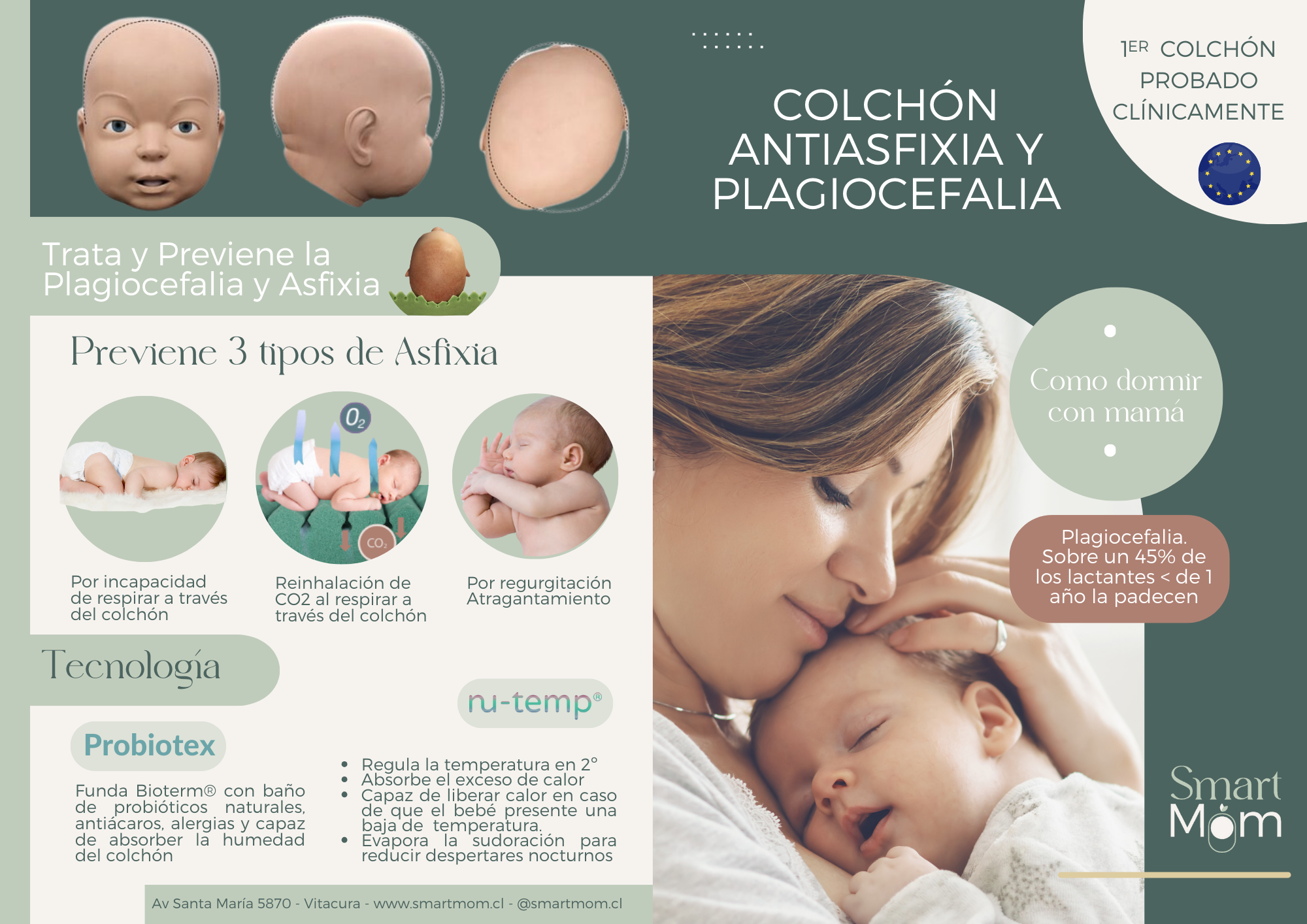 Colchón Lémur Volana - Anti plagiocefalia y Anti Asfixia new-4