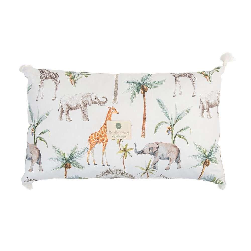 COJIN RECTANGULO (34X30) SERENGUETI BLANCO África-0