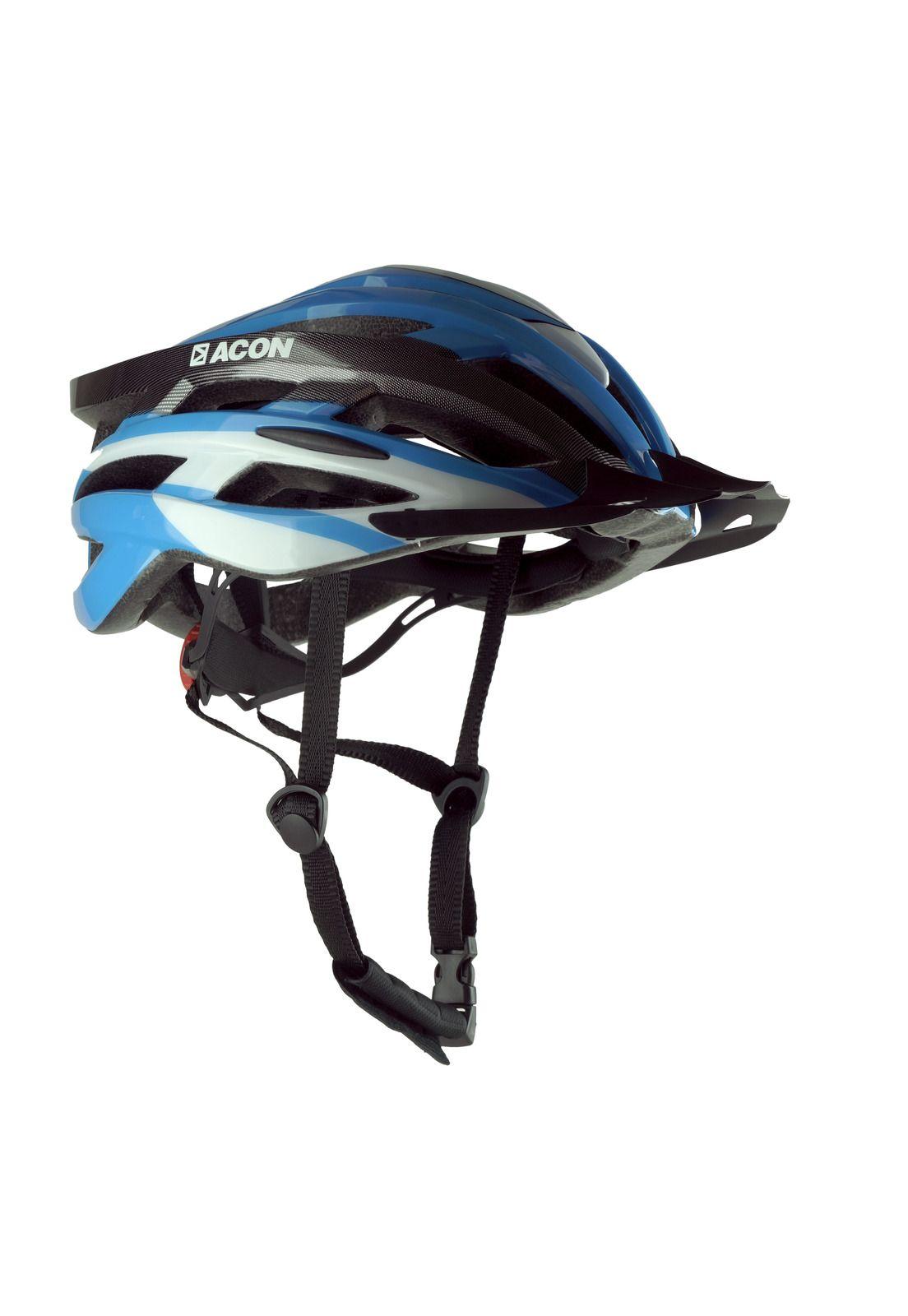 Casco Bicicleta Alpine Four Azul/Blanco-0