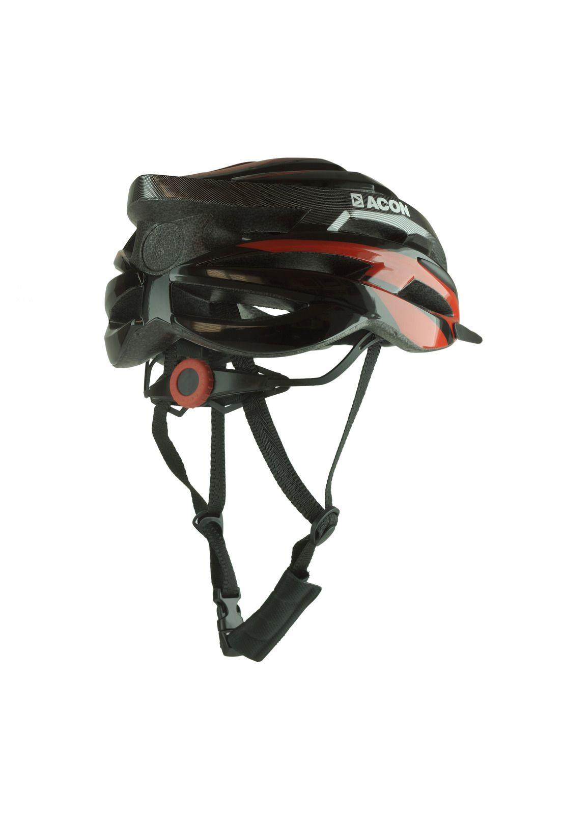 Casco Bicicleta Alpine Four Rojo Negro Talla L (54 -61 cm)-1