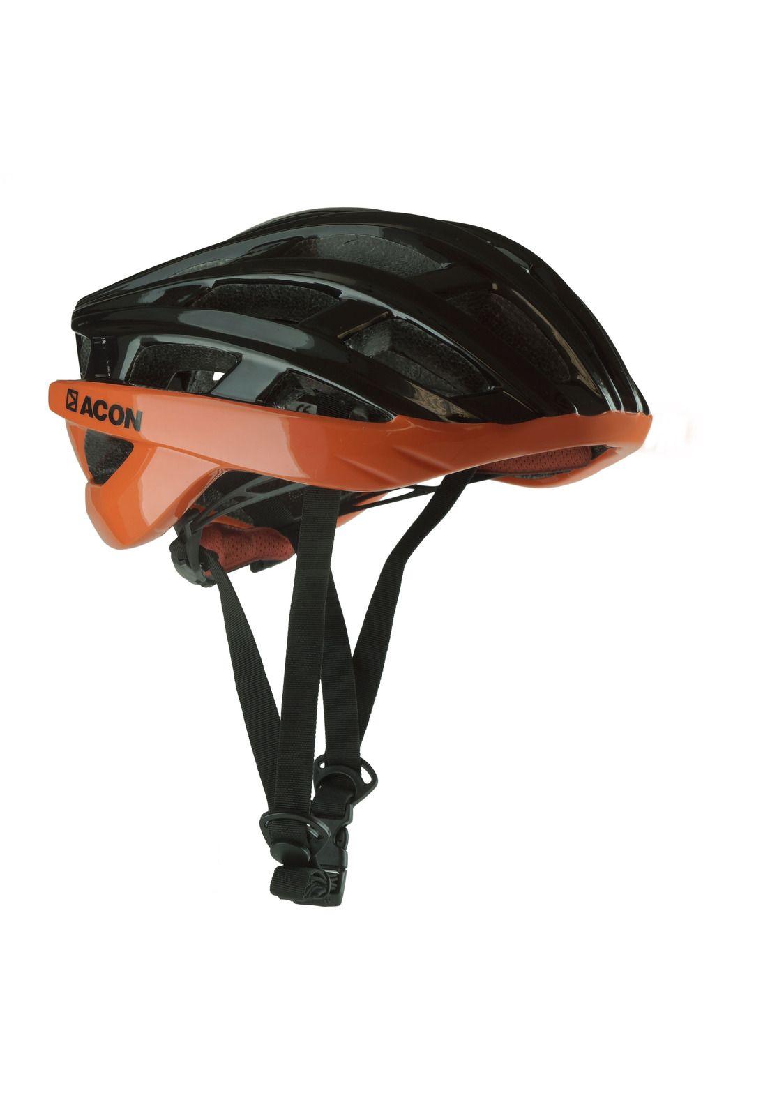 Casco Bicicleta Ruta Alpine Two Negro/Naranja L/XL 58-61cm-0