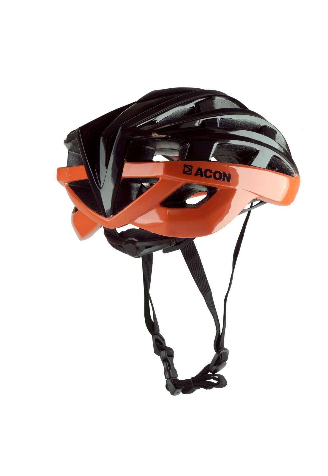 Casco Bicicleta Ruta Alpine Two Negro/Naranja L/XL 58-61cm-1