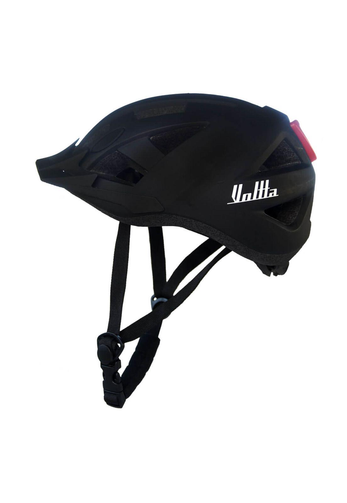 Casco Bicicleta con Luz Voltta Declino I Negro-0