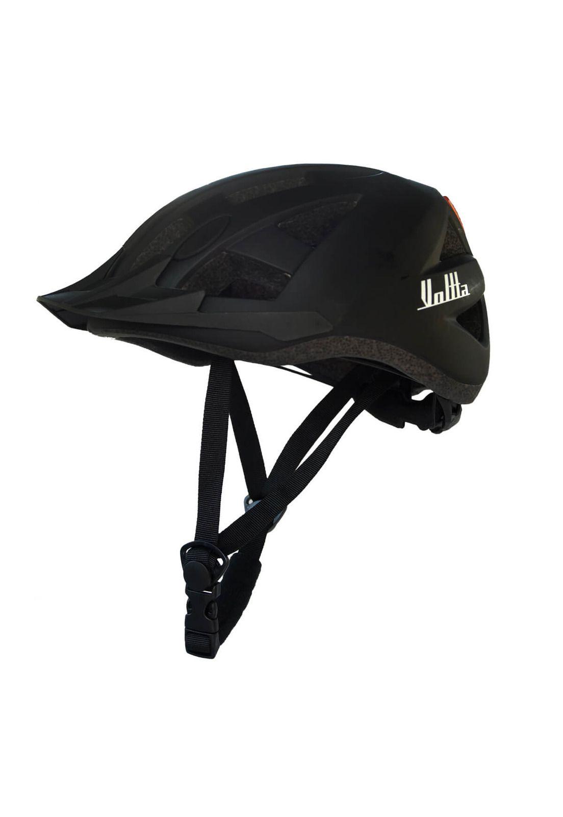 Casco Bicicleta con Luz Voltta Declino I Negro-1