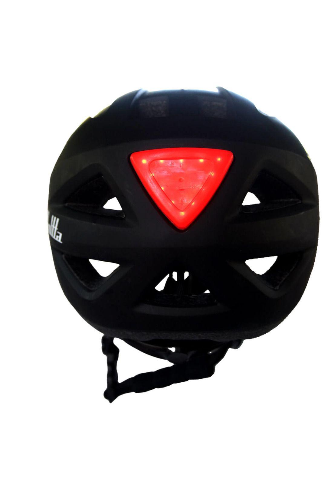 Casco Bicicleta con Luz Voltta Declino I Negro-2
