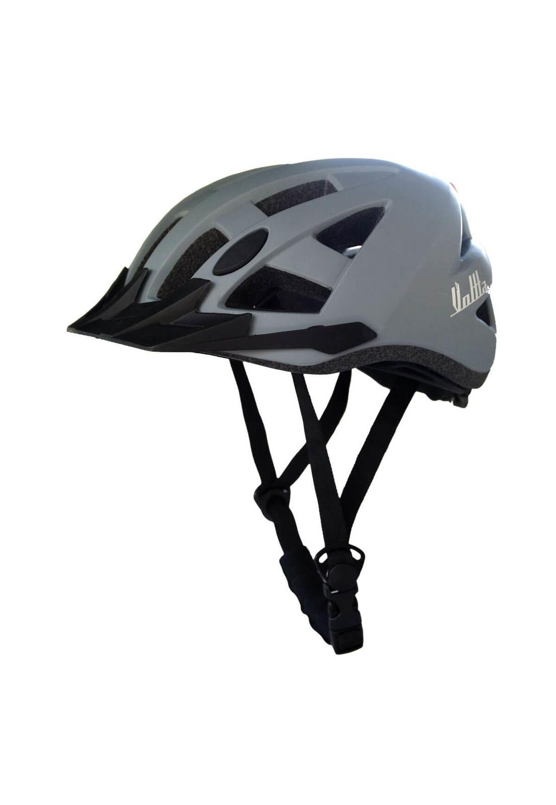 Casco Bicicleta con Luz Voltta Declino I Gris-1