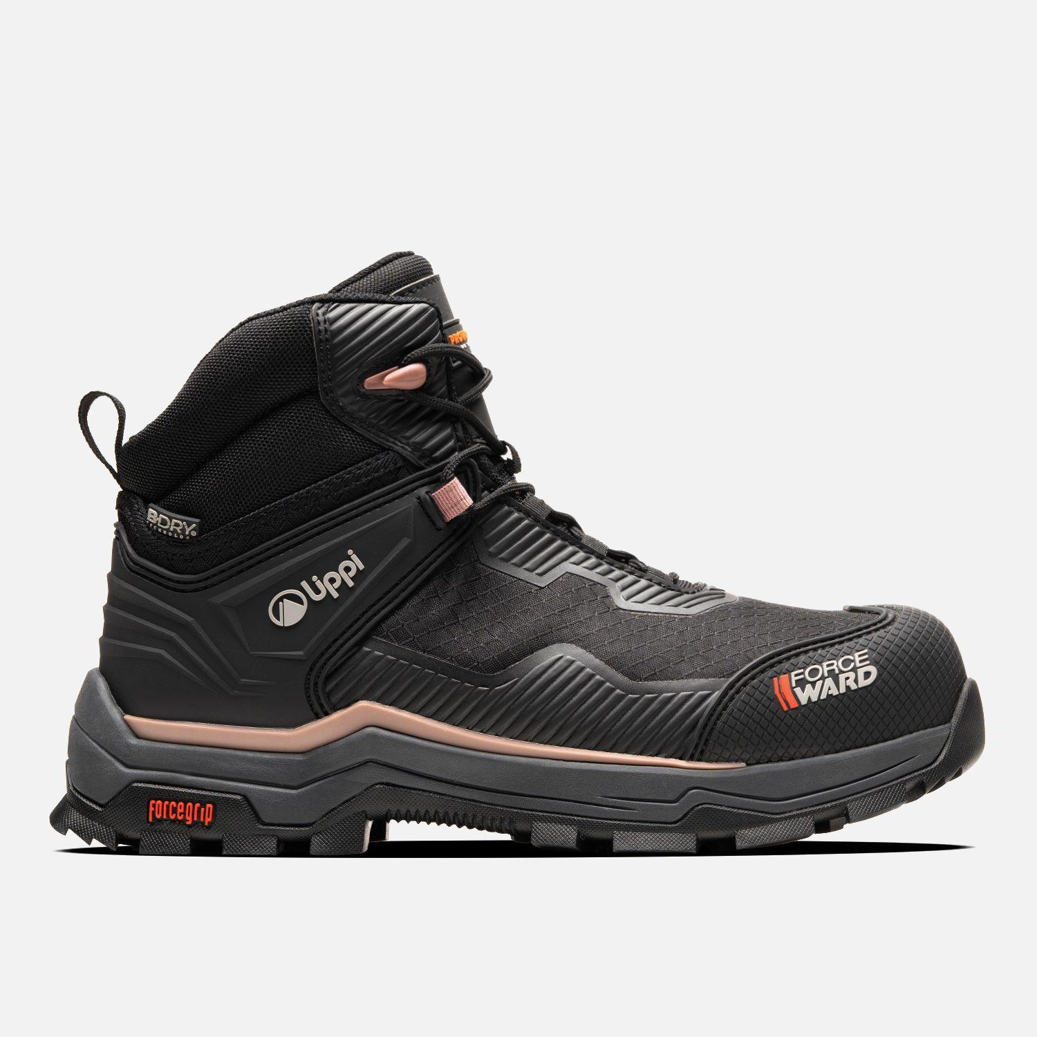 ZAPATO SEGURIDAD LIPPI PRO WORK MUJER STRATOS MID PALO ROSA-0