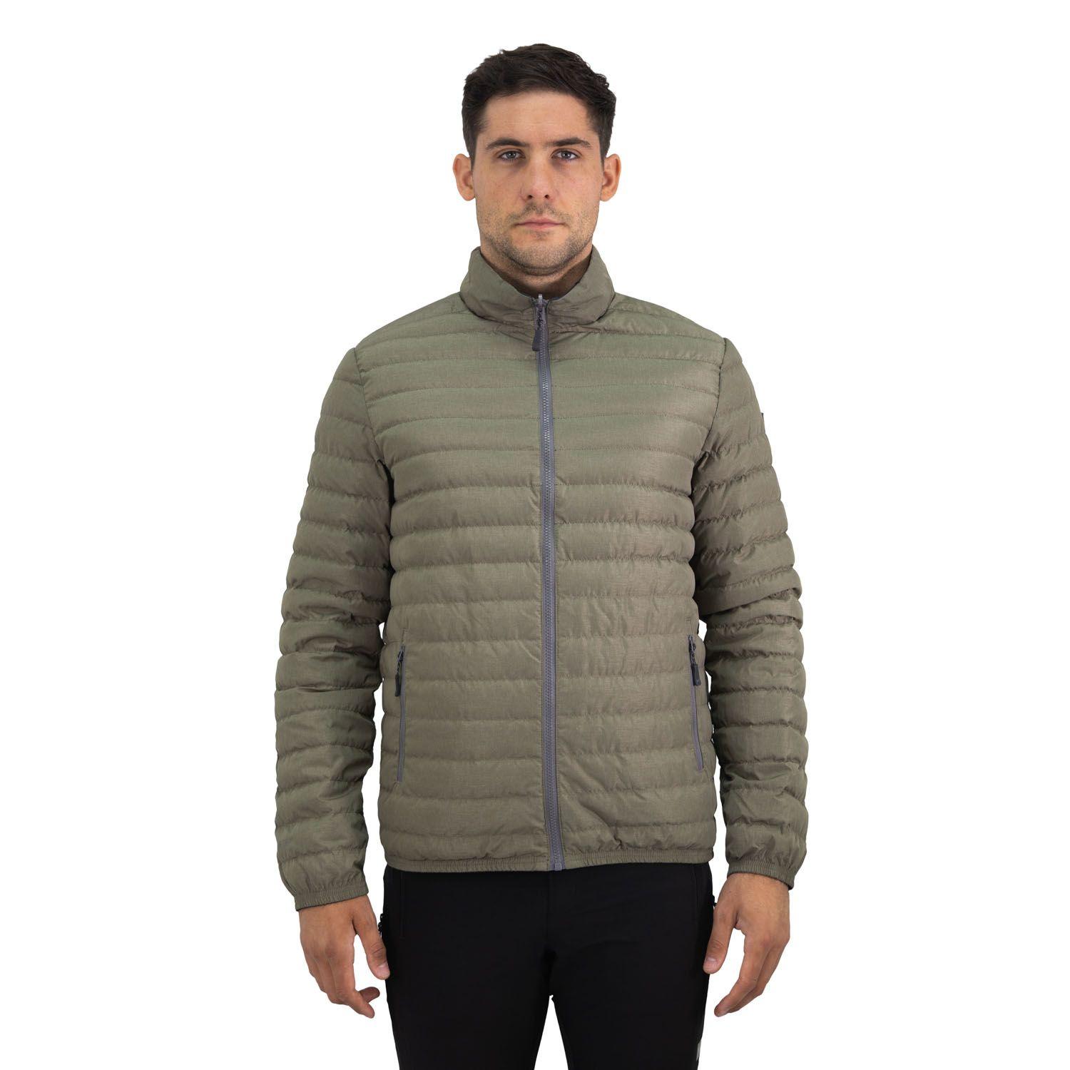 Parka Pluma Hw Goose Reversible Negro/Verde Oliva-5