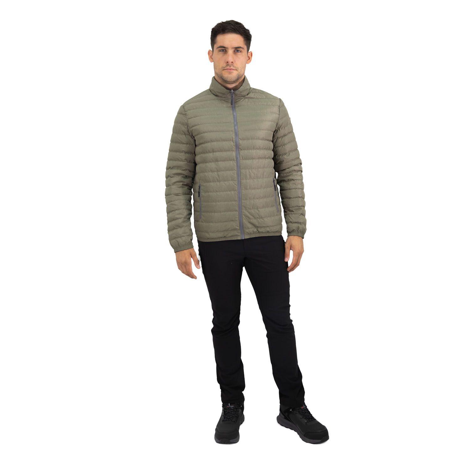 Parka Pluma Hw Goose Reversible Negro/Verde Oliva-8