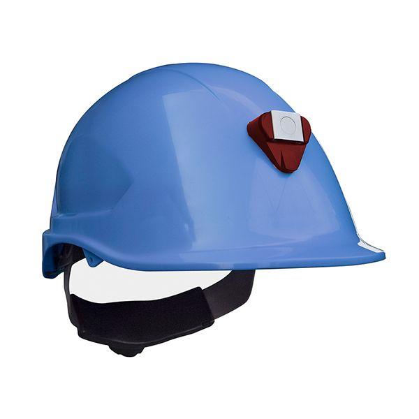 Casco MTA ABS Amarillo / Portalampara-2