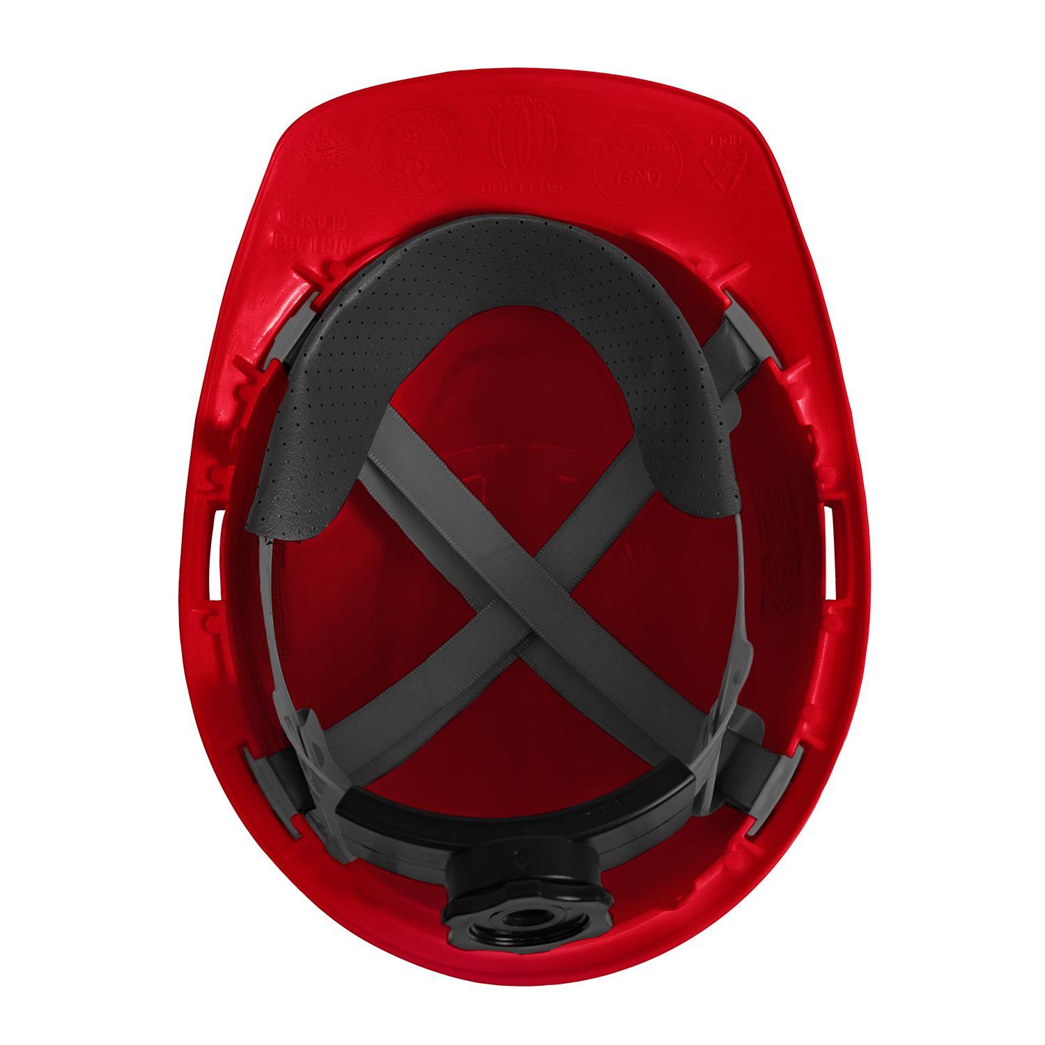 Casco Monster Roller Rojo Steelpro-3