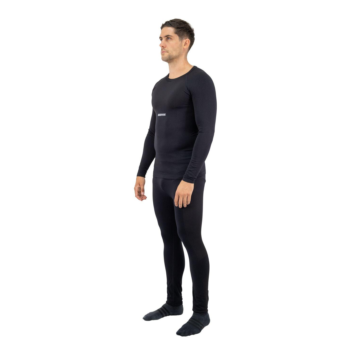 Conjunto Primera Capa Hw Patagonia Spandex Negro-2