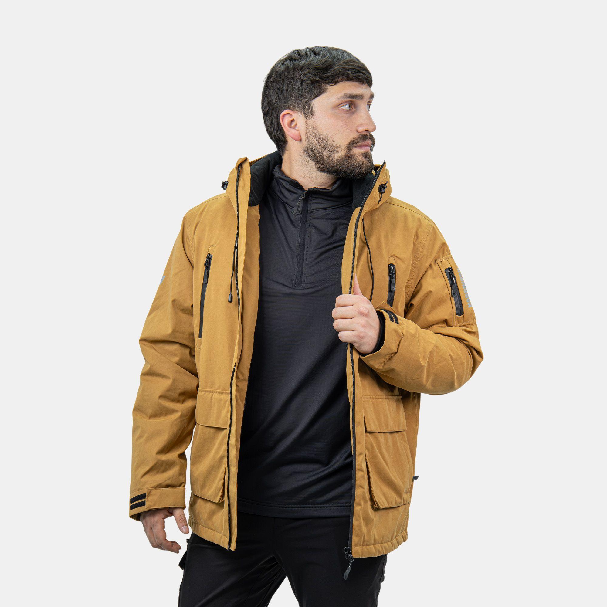 Parka Impermeable HW Vail Camel-3