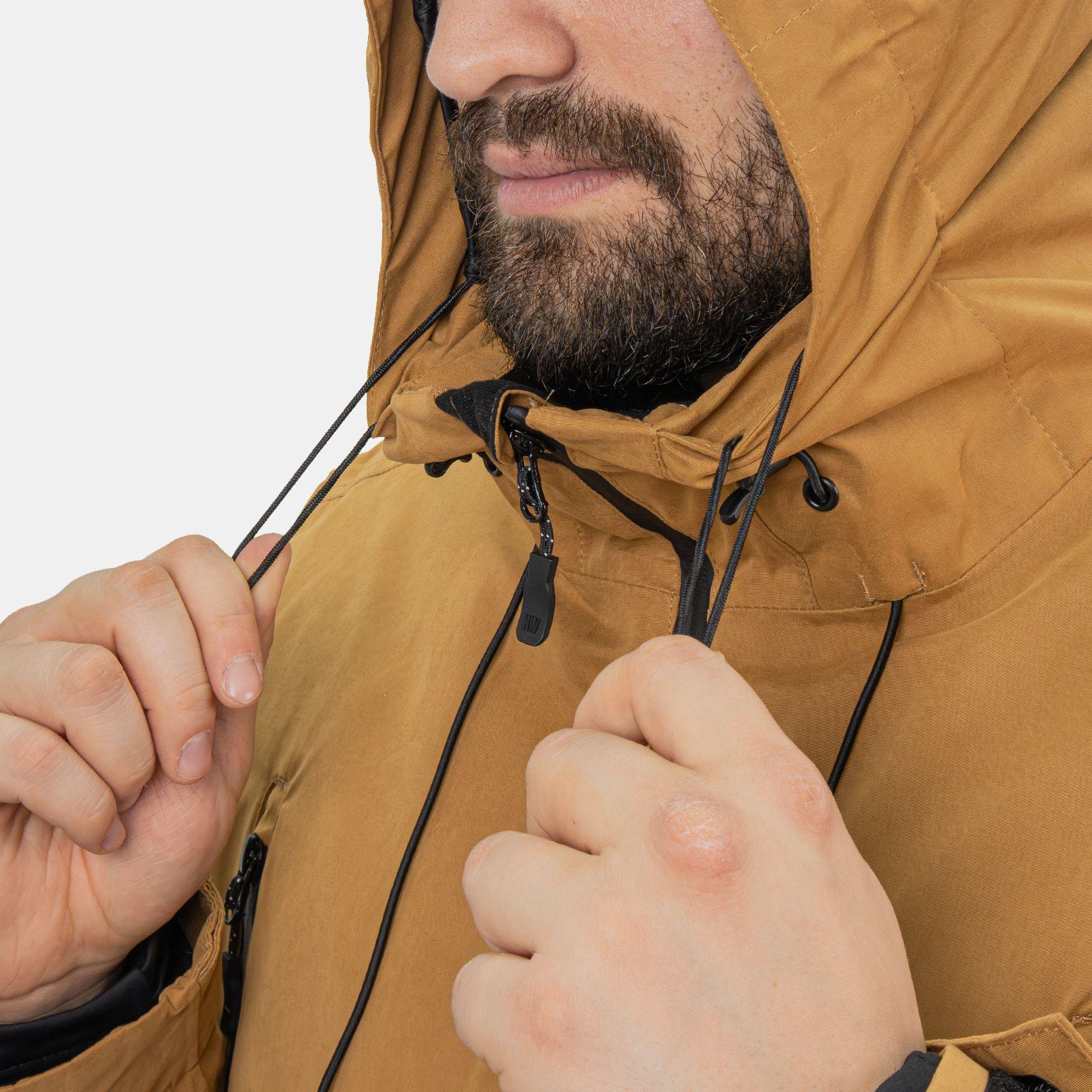 Parka Impermeable HW Vail Camel-5