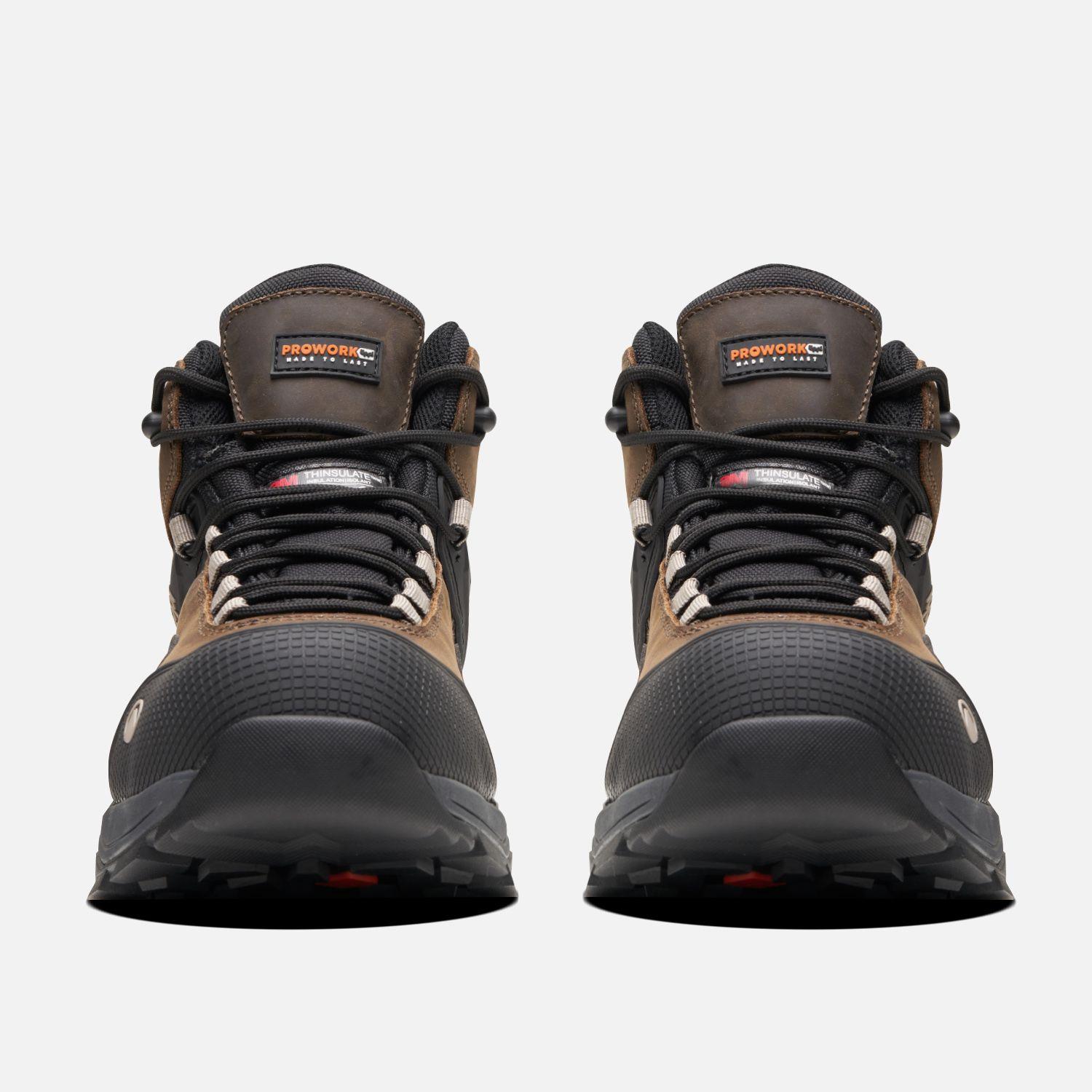 ZAPATO SEGURIDAD LIPPI PRO WORK HOMBRE ATMOS MID CAFÉ OSCURO-1
