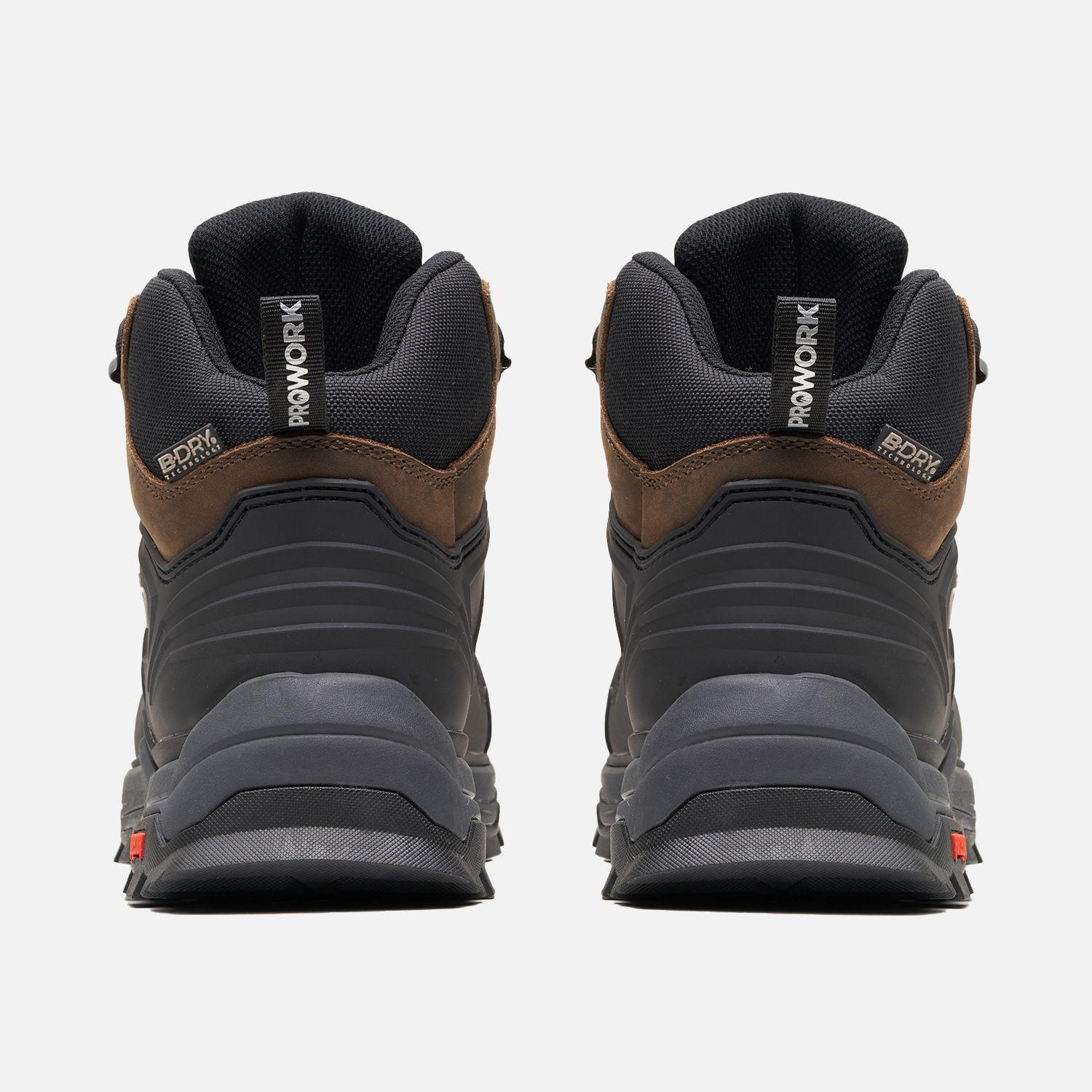 ZAPATO SEGURIDAD LIPPI PRO WORK HOMBRE ATMOS MID CAFÉ OSCURO-2