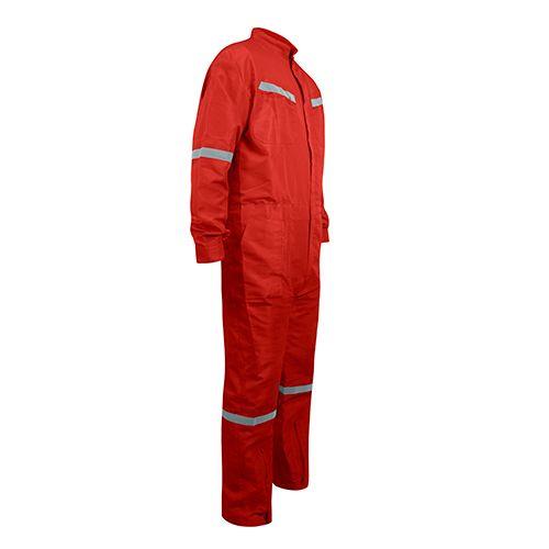 Overol Poplin C/Cinta Rojo-2