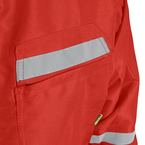 Overol Poplin C/Cinta Rojo-5