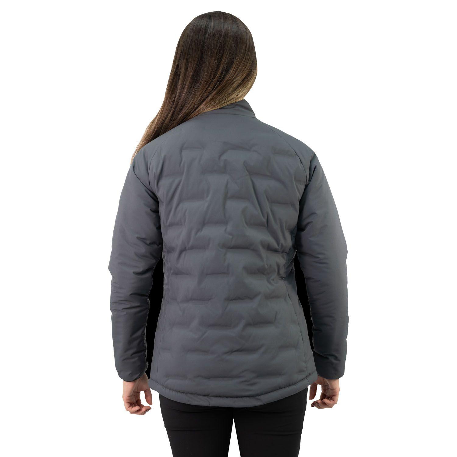 Parka Insulada HW Explorer Sin Gorro Mujer Carbon Grey-4