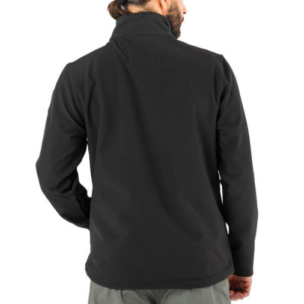 Softshell Quebec Lobo Negro Hombre-1