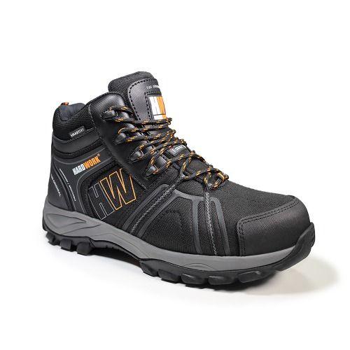 Calzado de Seguridad HW Bering Low Black-0