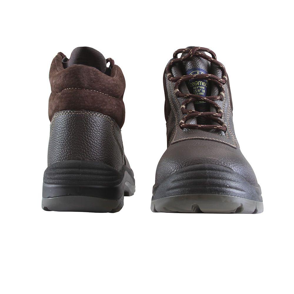 ZAPATO SEGURIDAD NAZCA BOTIN ROBLE PU NU 308-2