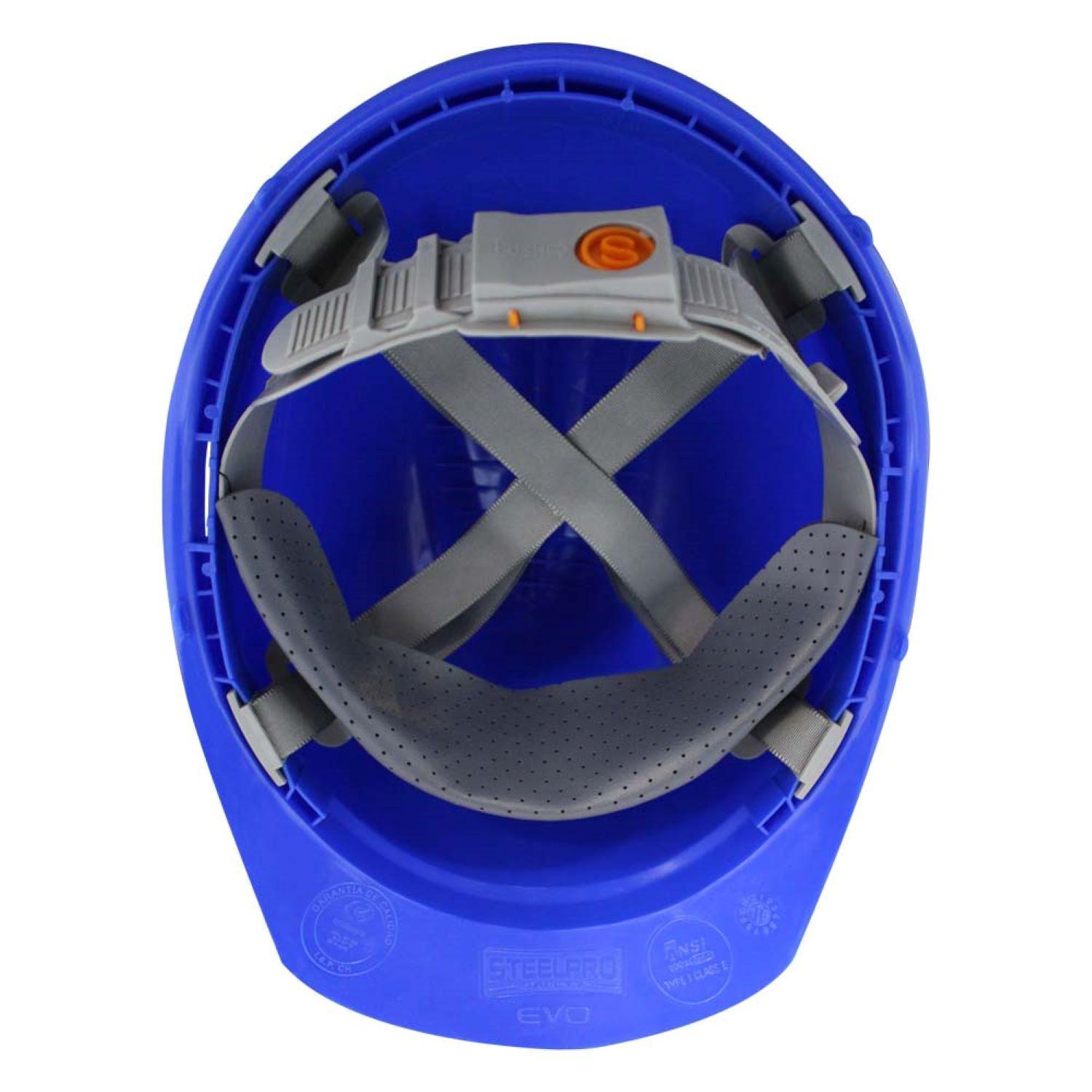 Casco Evo III con Top 33 Azul-4