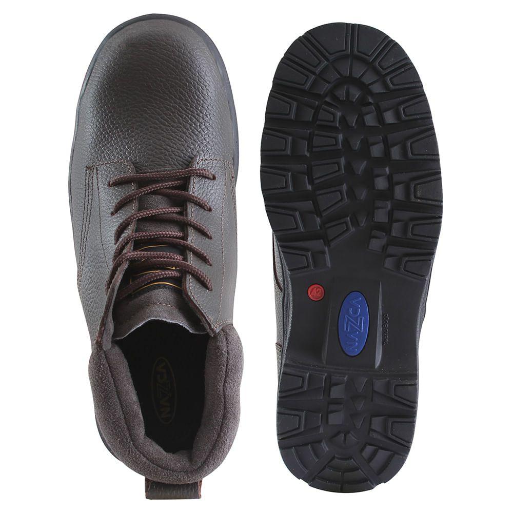ZAPATO SEGURIDAD NAZCA BOTIN ACONCAGUA P/ACERO NC 585-3