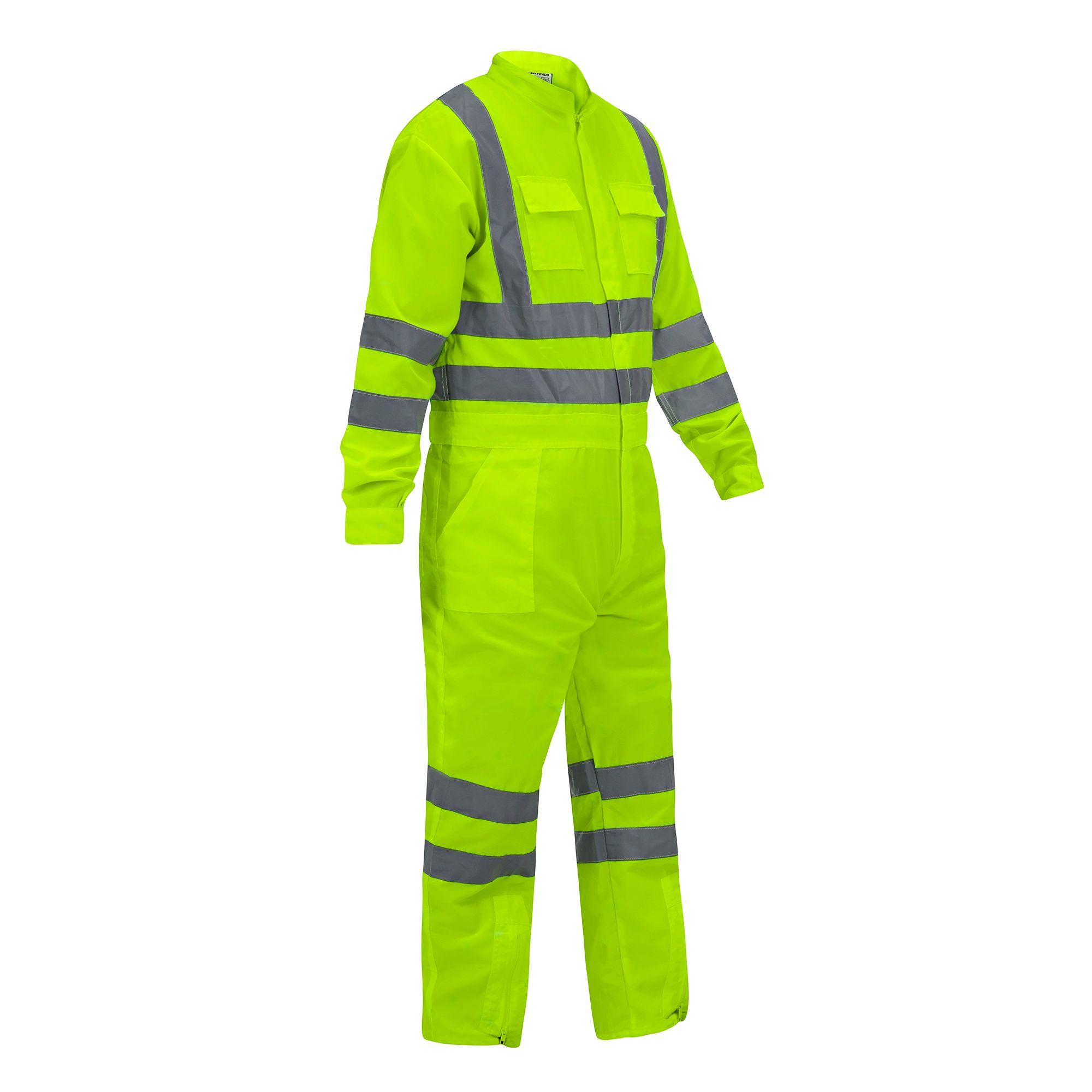 Overol Alta visibilidad RFX Amarillo Fluor-2