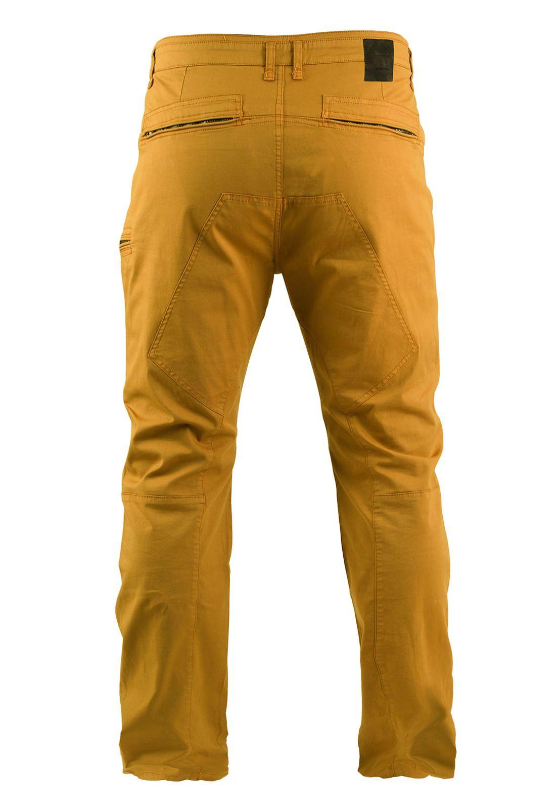 Pantalón HW Rangi Hombre Mustard-6
