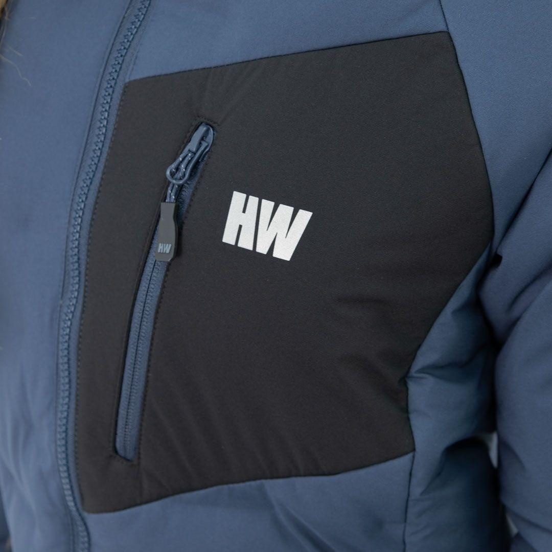 Parka Insulada HW Explorer sin Gorro Mujer Deep Blue-4